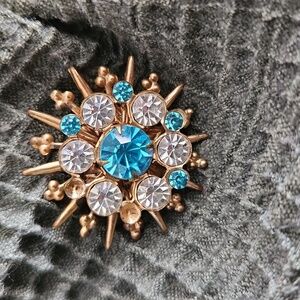 Vintage Starburst Brooch